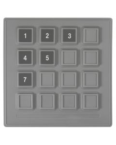 700 Series - 16 Key Grey