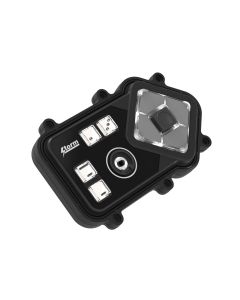 Extended Functionality AudioNav™, Tactile & Audible System Navigation Keypad,  inc. Touchless-CX BLE Technology, White LED, Audio Processor (inc. Headset Mic Support, Horizontal)