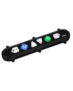 NavBar™, Black, White Keys, Under-Panel Mount
