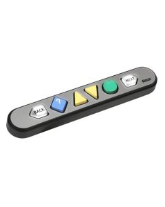 NavBar™, Silver, Coloured Keys, Surface Mount