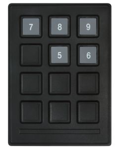 700 Series - 12 Key Black