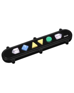 NavBar™, Black, Coloured Keys, Under-Panel Mount