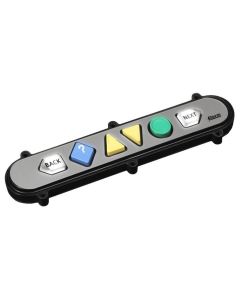 NavBar™, Silver, Coloured Keys, Under-Panel Mount